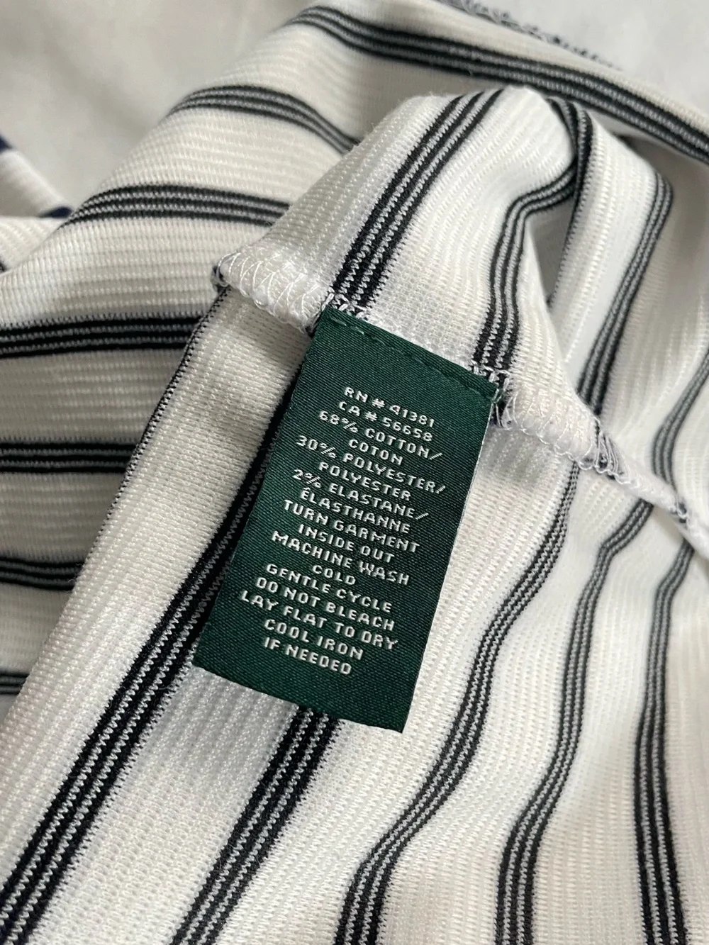 Ralph Lauren Striped T-shirt Dress - Picture 4 of 4